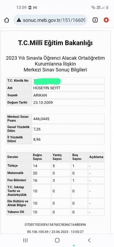 Ahmet B. — çalışma 3