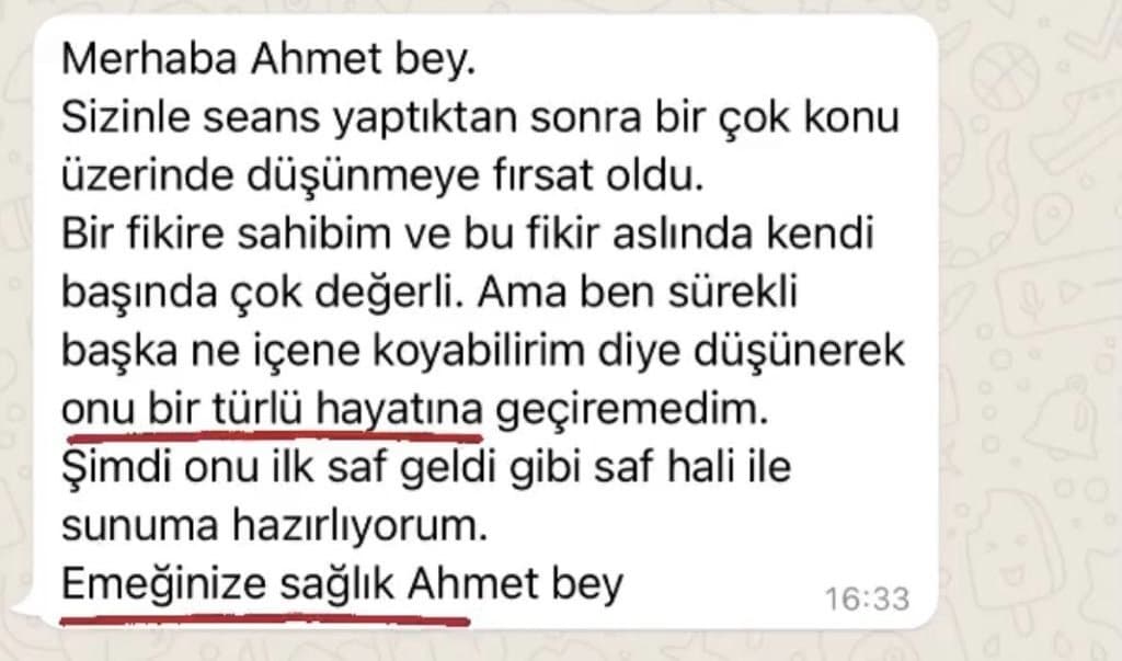 Ahmet D. — çalışma 2