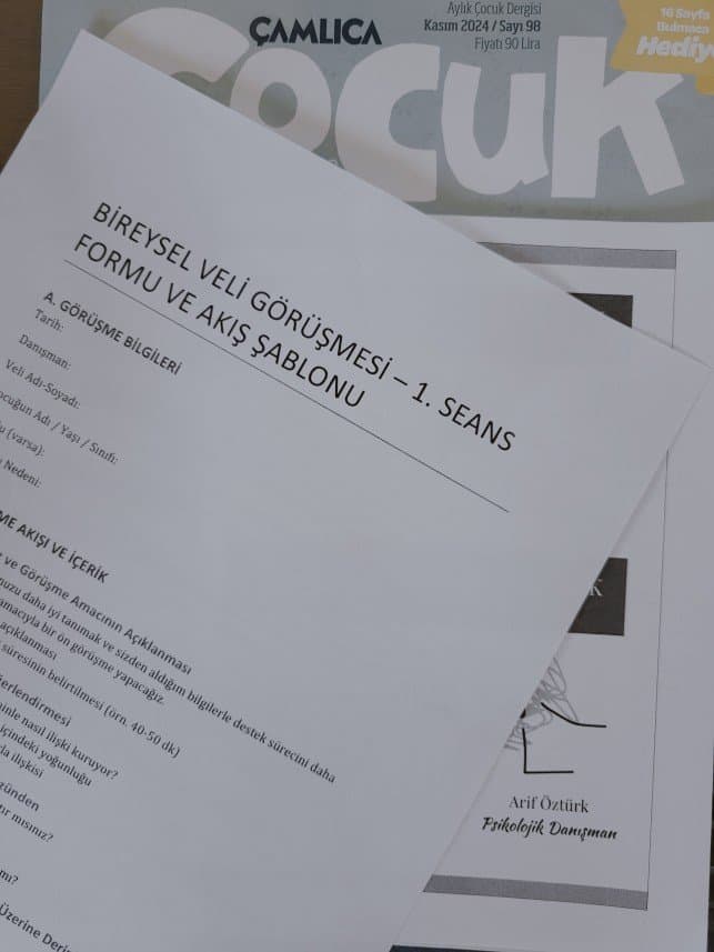 Arif Ö. — çalışma 1