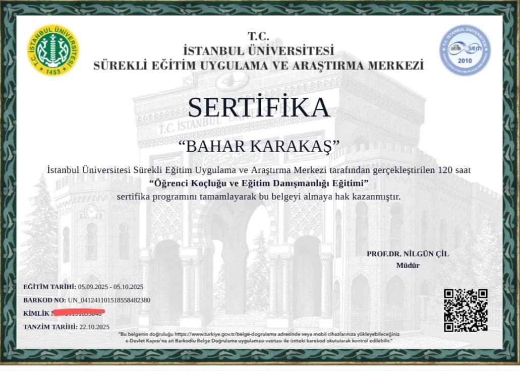 Bahar K. — çalışma 8