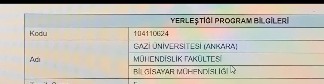 Bünyamin A. — çalışma 1