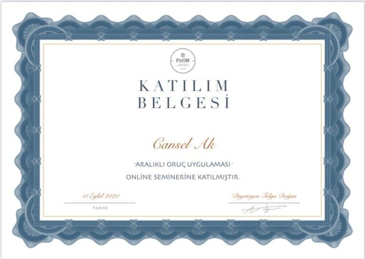 Diyetisyen K. — çalışma 7