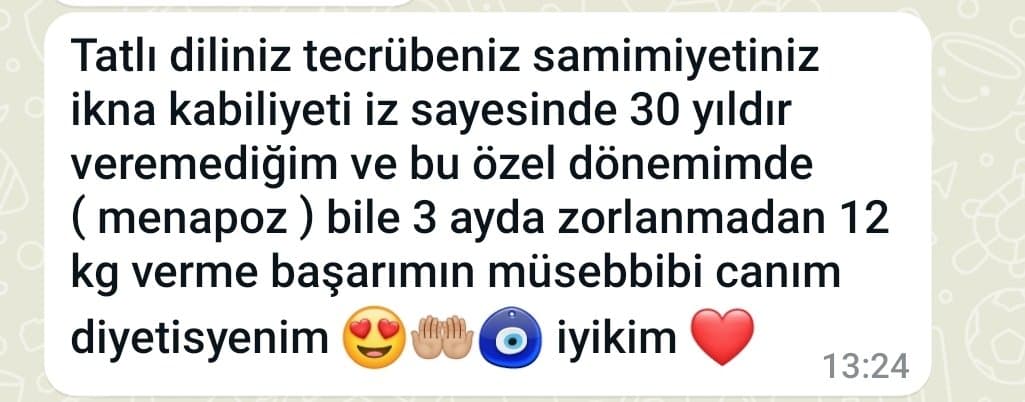 Diyetisyen Y. — çalışma 1
