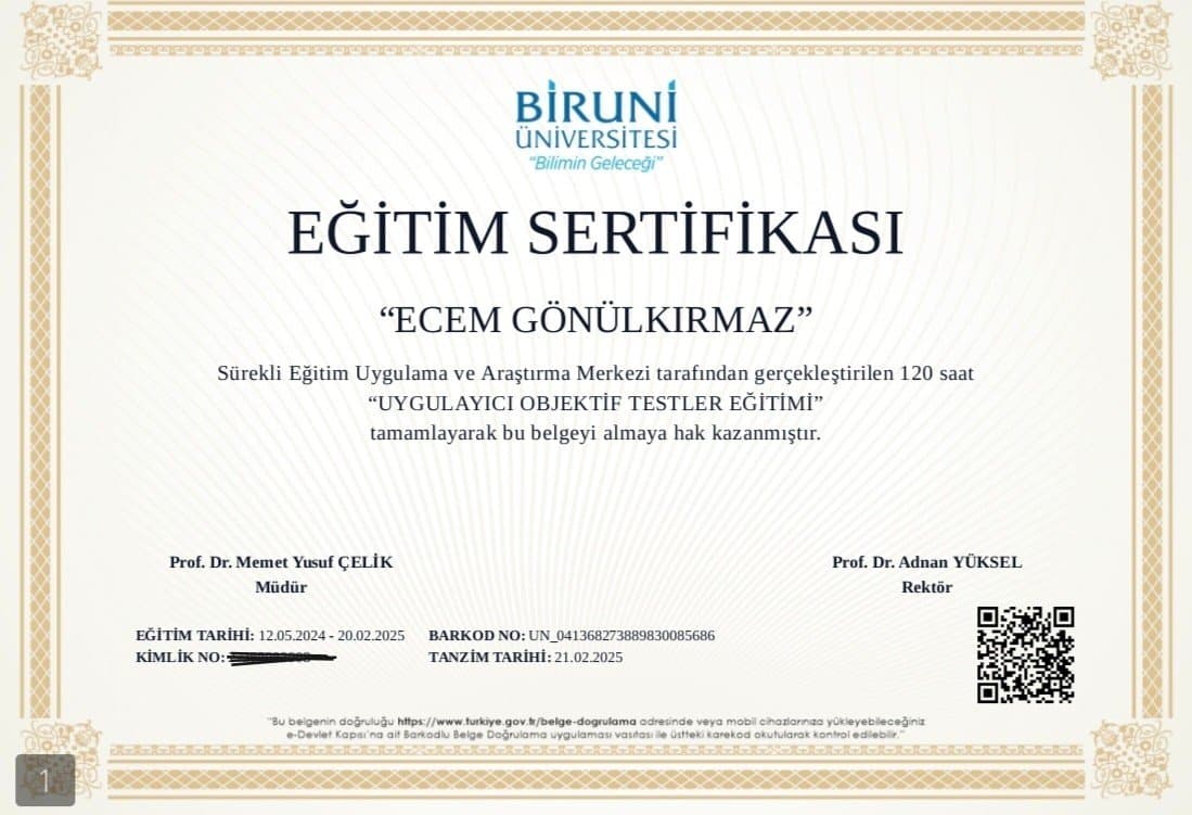 Ecem G. — çalışma 4