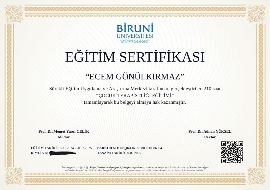 Ecem G. — çalışma 6
