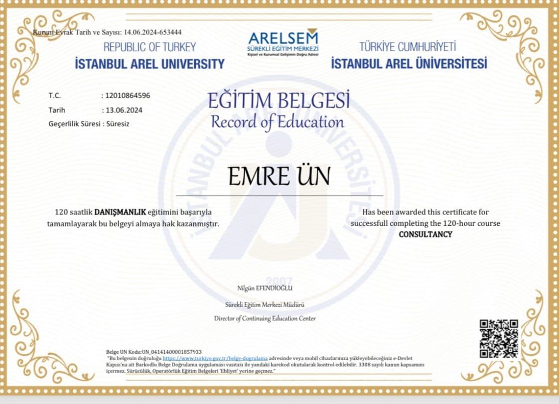 Emre Ü. — çalışma 8