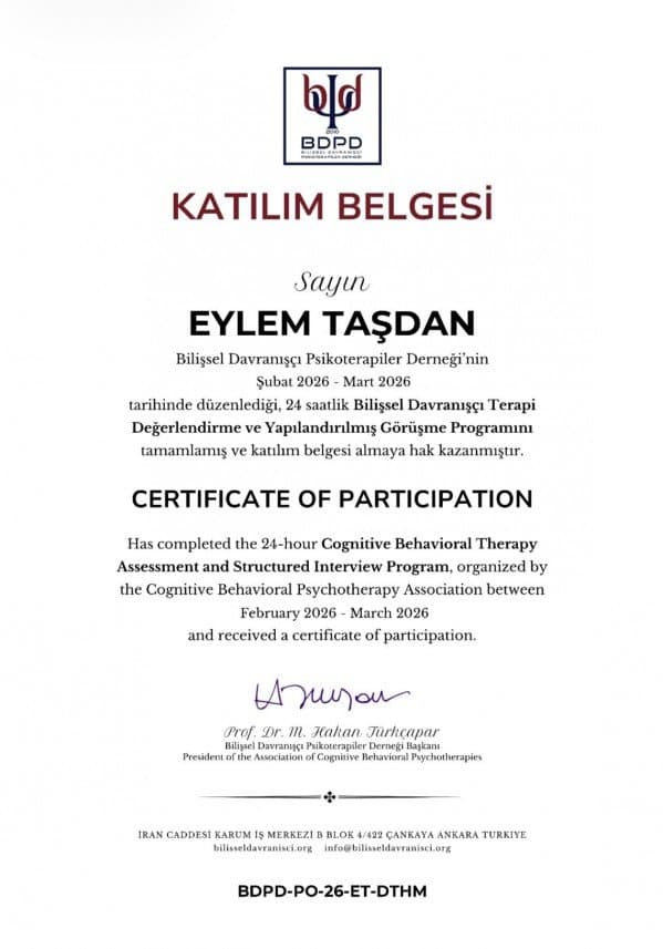 Eylem T. — çalışma 2