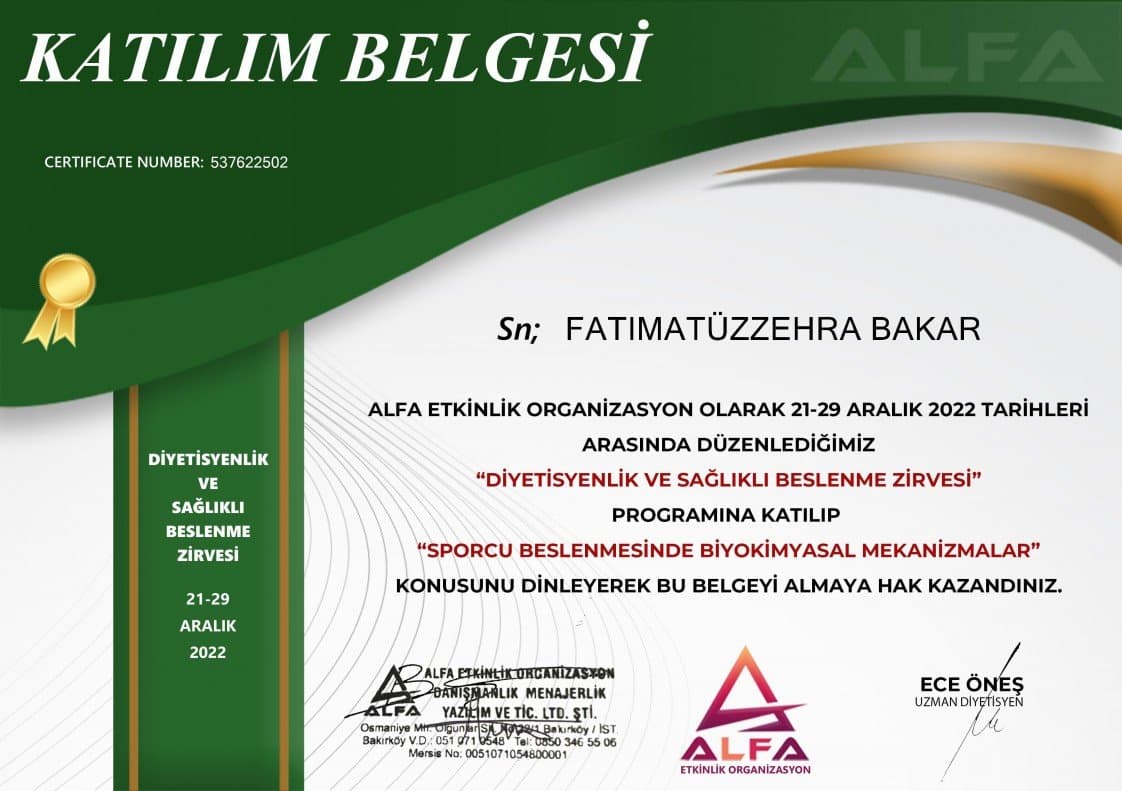 Diyetisyen B. — çalışma 8