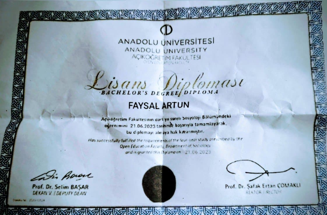 Faysal A. — çalışma 3