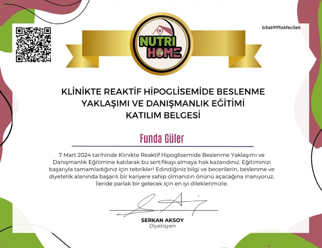 Funda G. — çalışma 3
