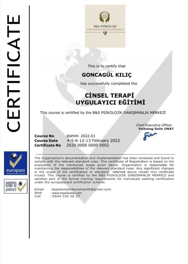 Goncagül K. — çalışma 1