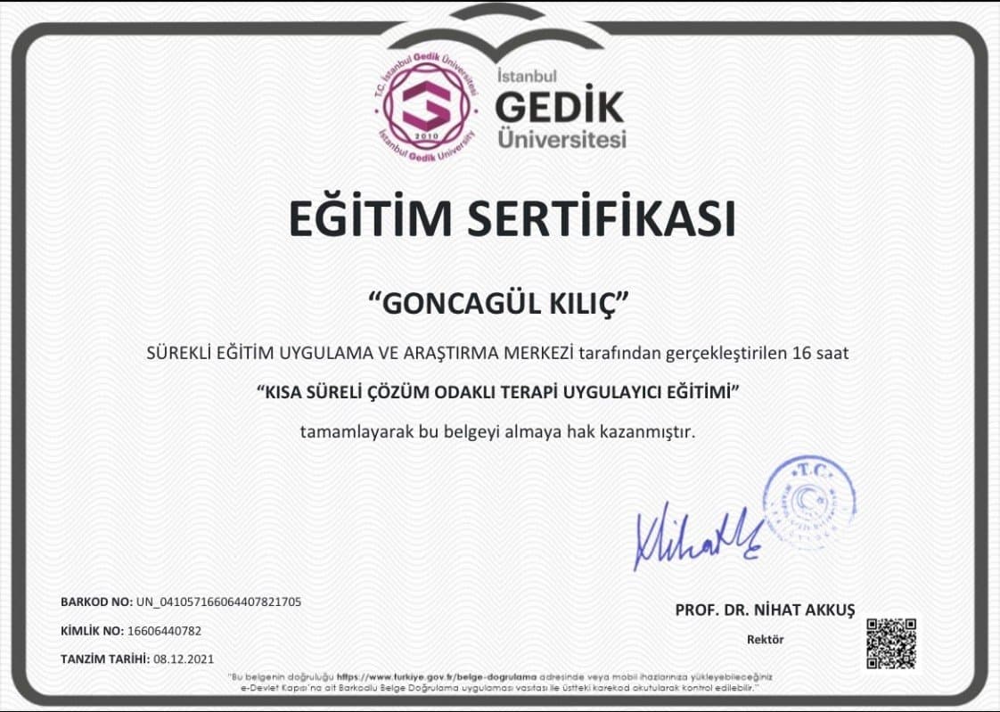 Goncagül K. — çalışma 4