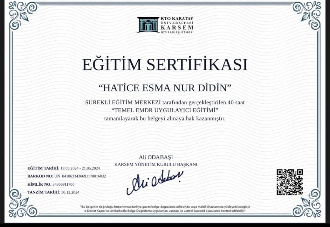 Hatice D. — çalışma 4