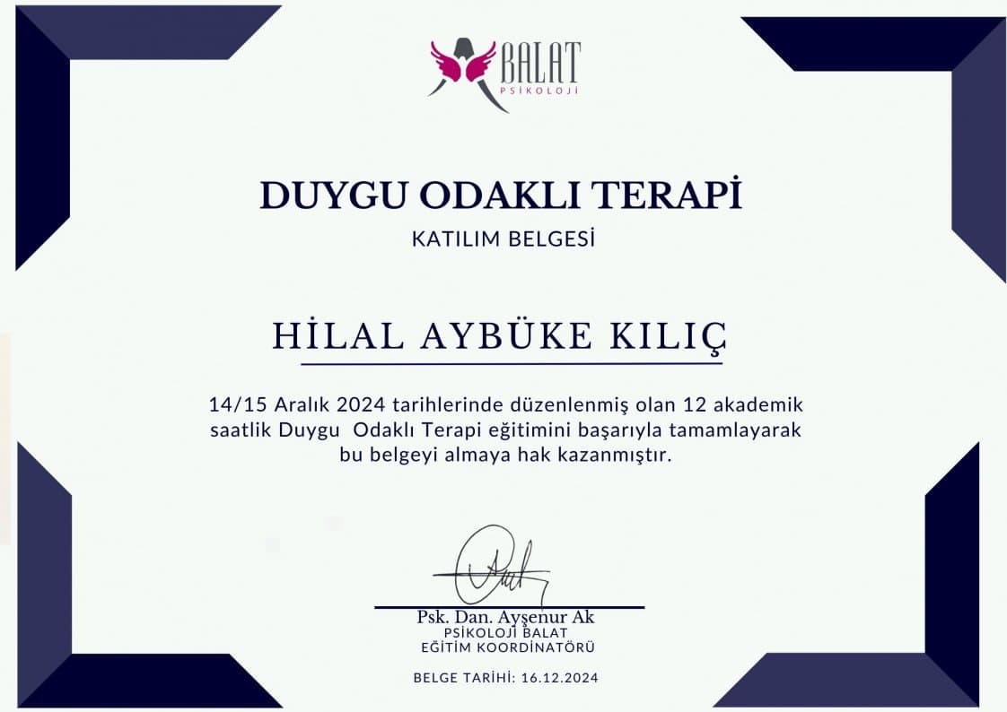 Hilal Z. — çalışma 1
