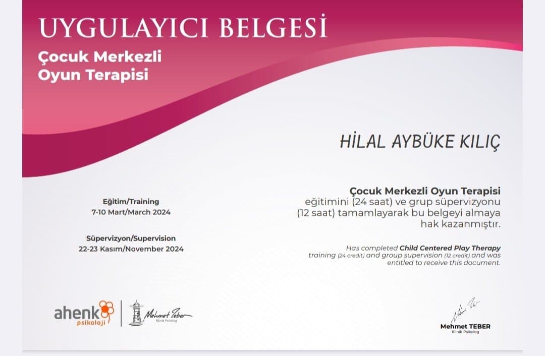 Hilal Z. — çalışma 2