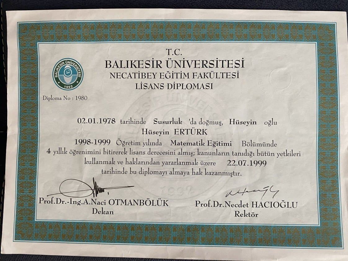 Hüseyin E. — çalışma 4