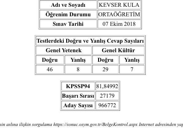 Kevser K. — çalışma 3