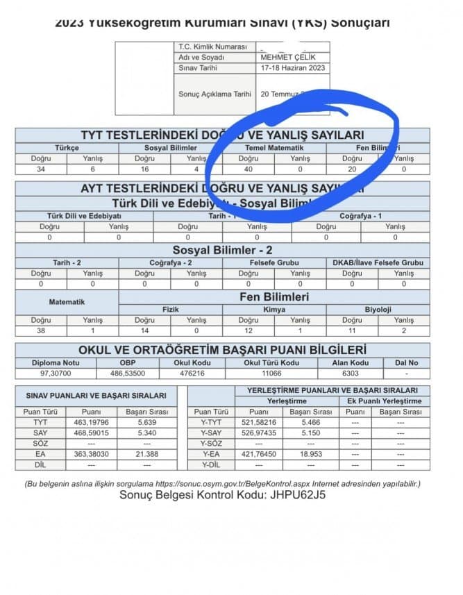 Mehmet Ç. — çalışma 1