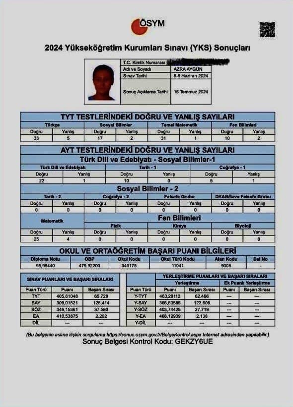 Melek A. — çalışma 4