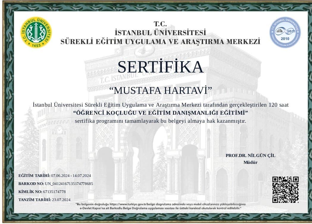Mustafa H. — çalışma 1