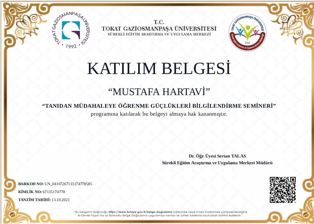 Mustafa H. — çalışma 4