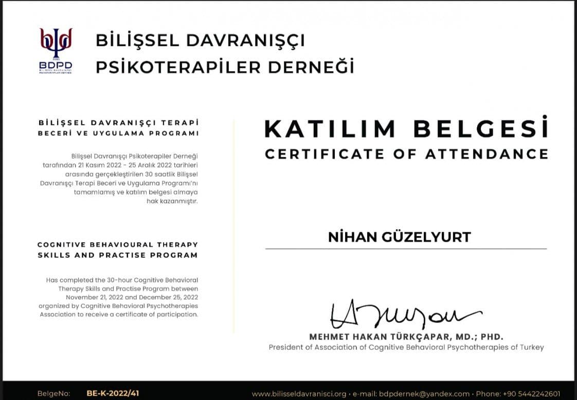 Nihan G. — çalışma 4