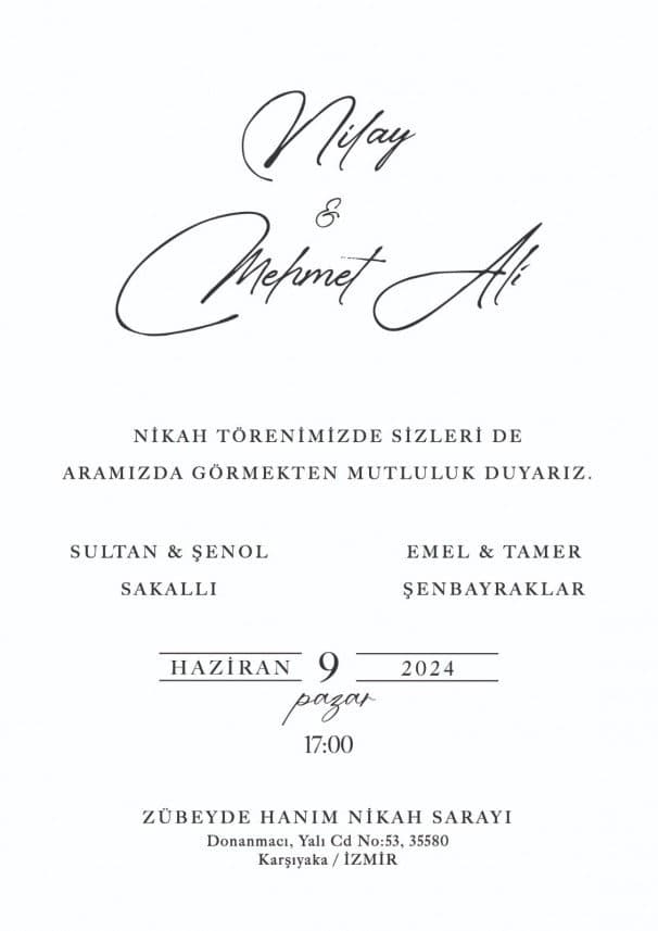 Nilay S. — çalışma 1