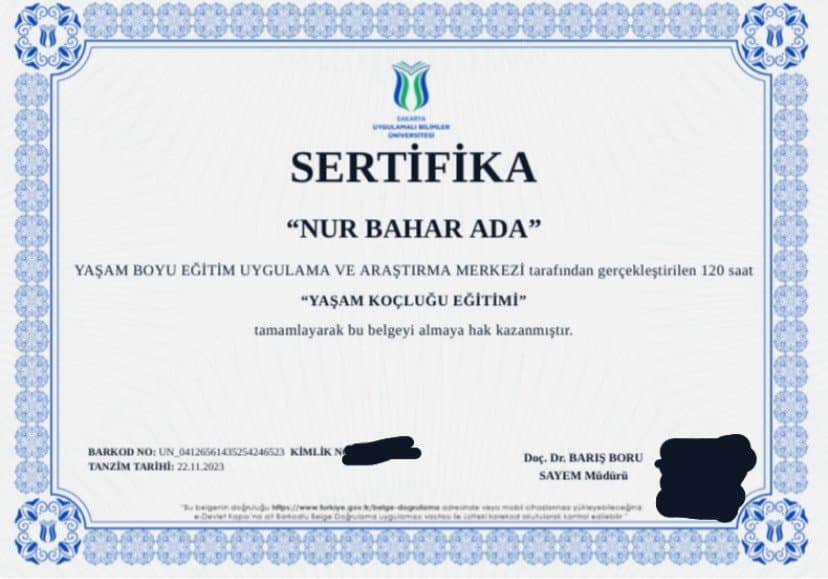 Nur A. — çalışma 5