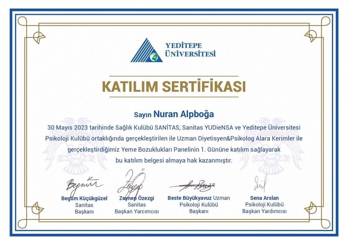 Nuran A. — çalışma 6