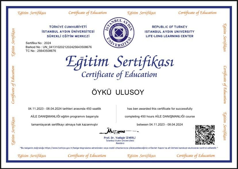 Öykü U. — çalışma 1