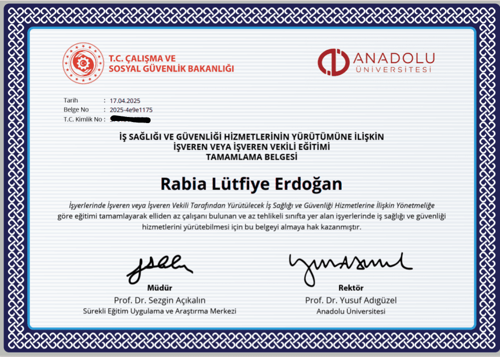 Rabia E. — çalışma 5
