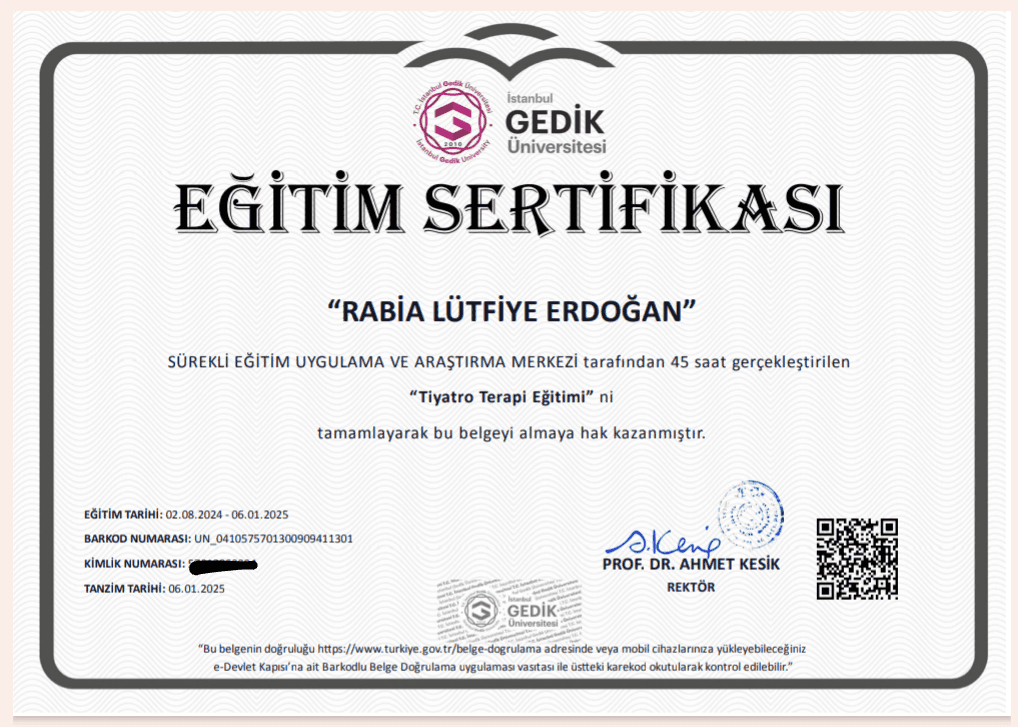 Rabia E. — çalışma 3