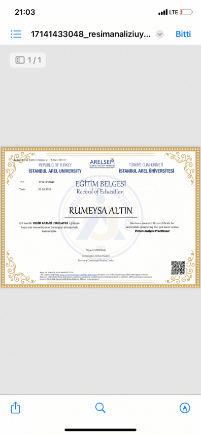 Rumeysa A. — çalışma 2