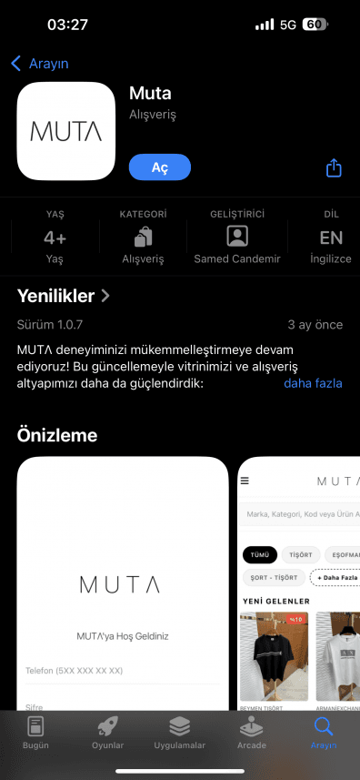 Samed C. — çalışma 1