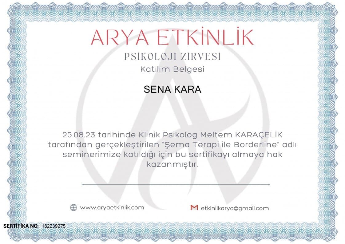 Sena K. — çalışma 4