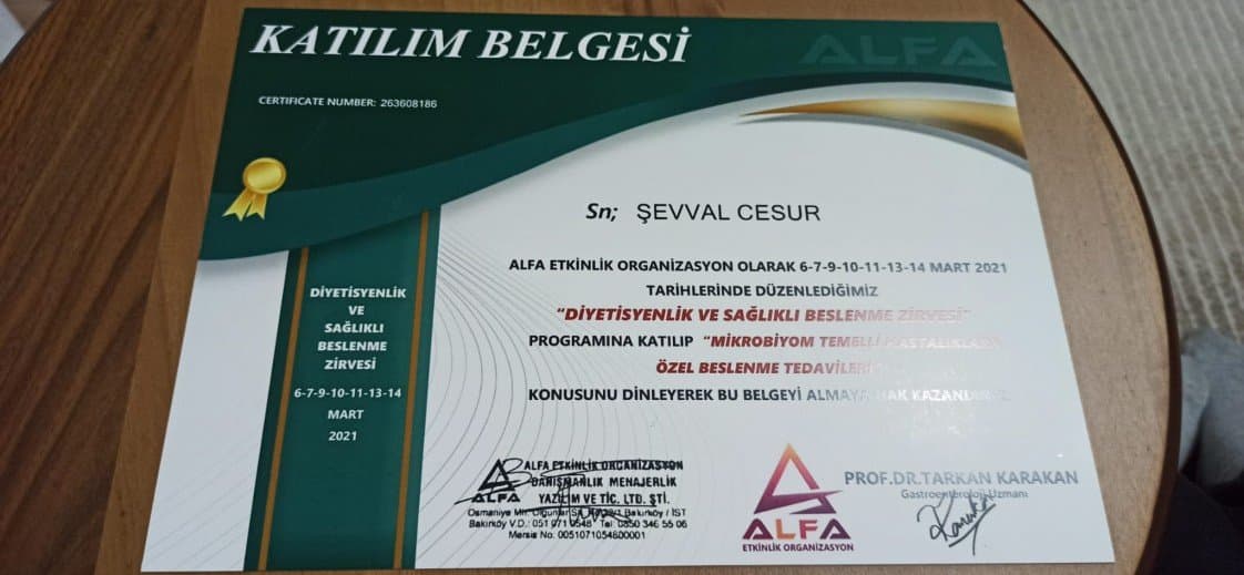 Şevval C. — çalışma 8