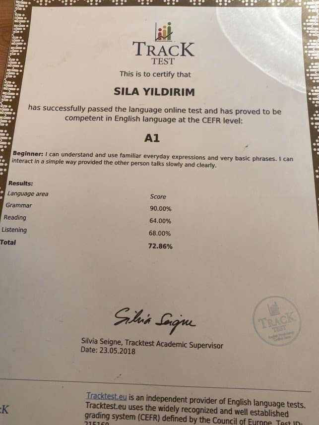 Sıla Y. — çalışma 1