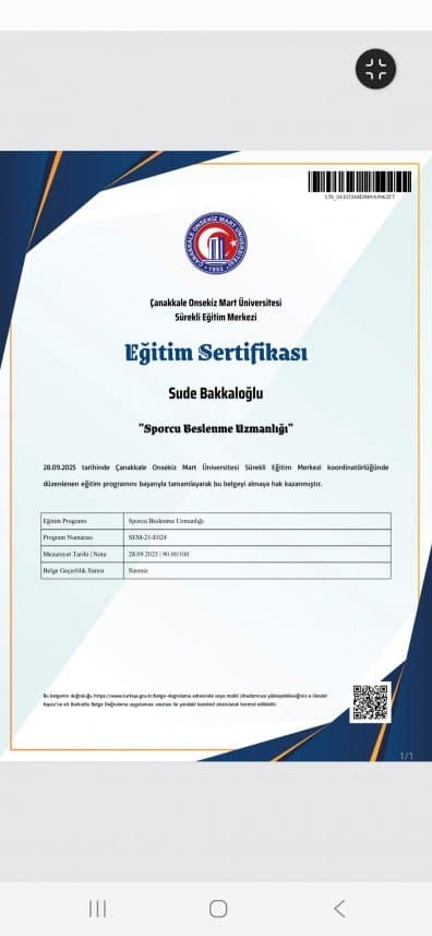 Sude B. — çalışma 1