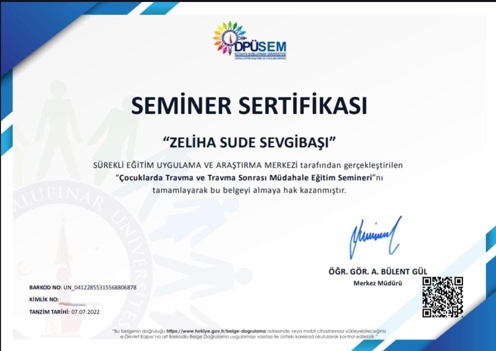 Sude S. — çalışma 5