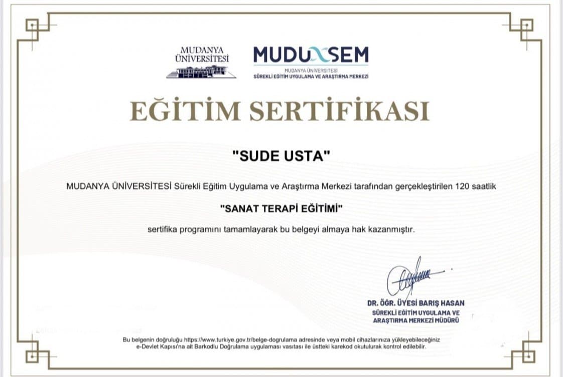 Sude U. — çalışma 1