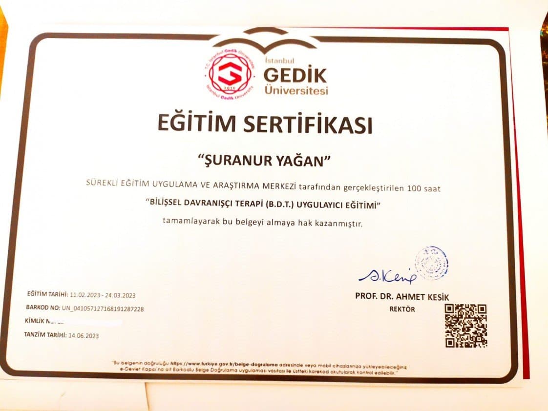 Şuranur Y. — çalışma 1