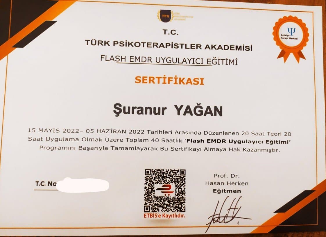 Şuranur Y. — çalışma 2