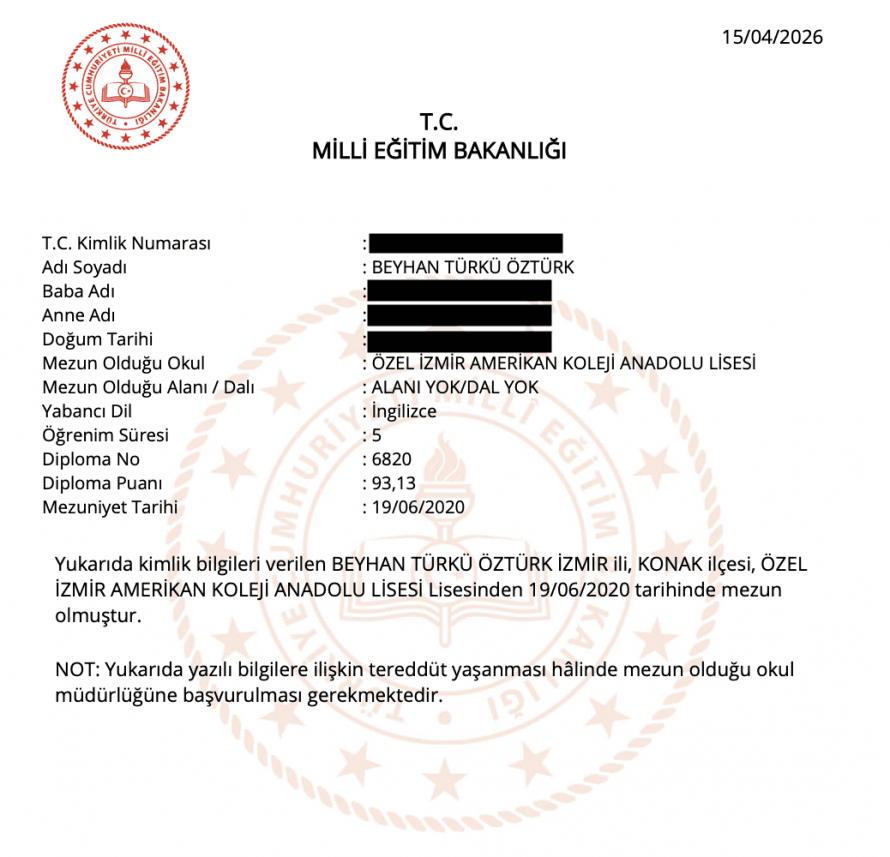 Türkü Ö. — çalışma 5