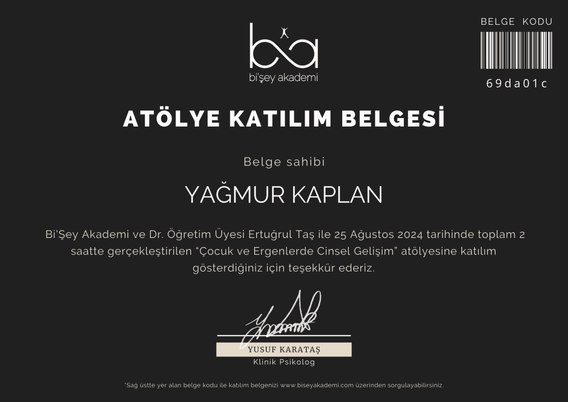 Yağmur K. — çalışma 5