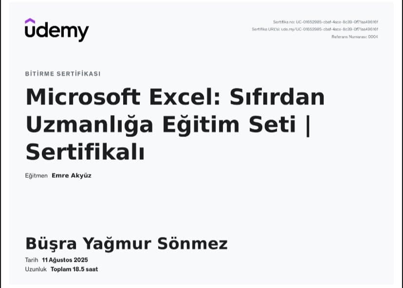 Yağmur S. — çalışma 4