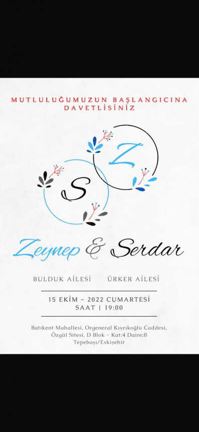 Zeynep Ü. — çalışma 2