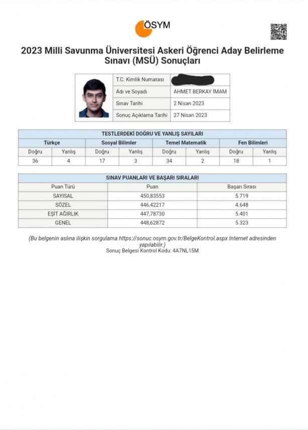 Ahmet İ. — çalışma 1