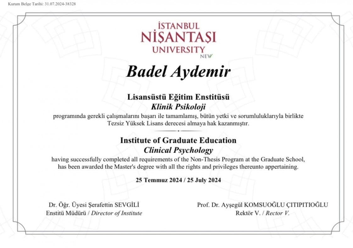 Badel A. — çalışma 1
