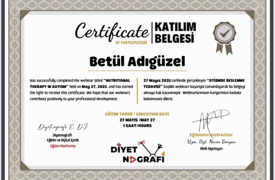 Diyetisyen A. — çalışma 3