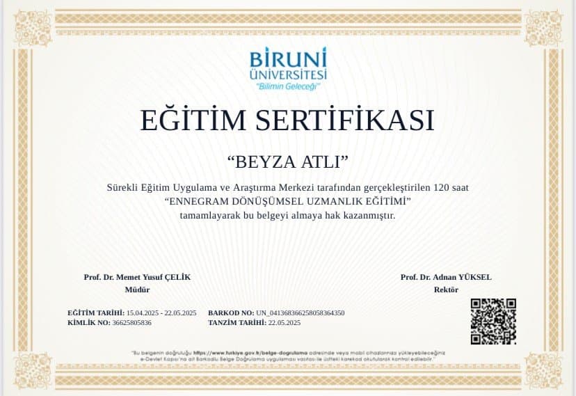 Beyza A. — çalışma 3